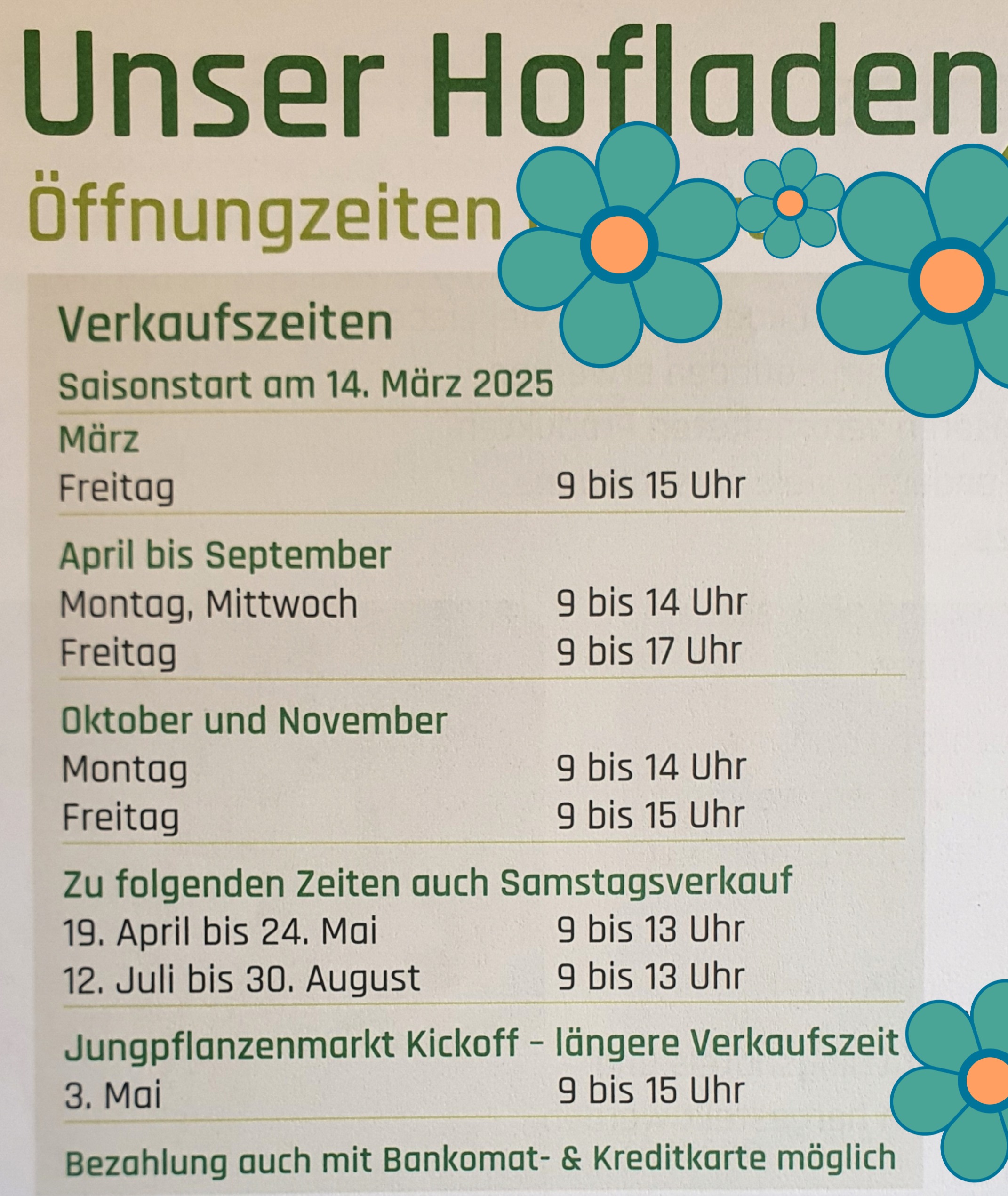 Wir feiern im Ökogarten